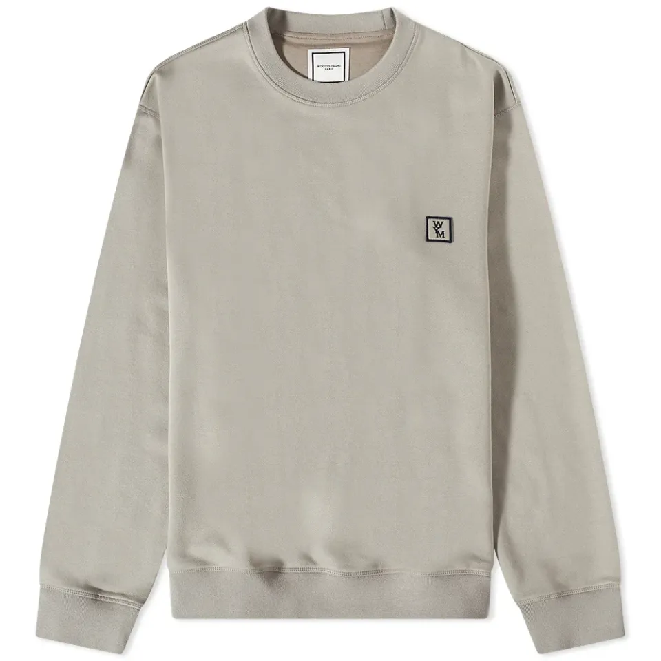 Back Print Crew Neck Sweat