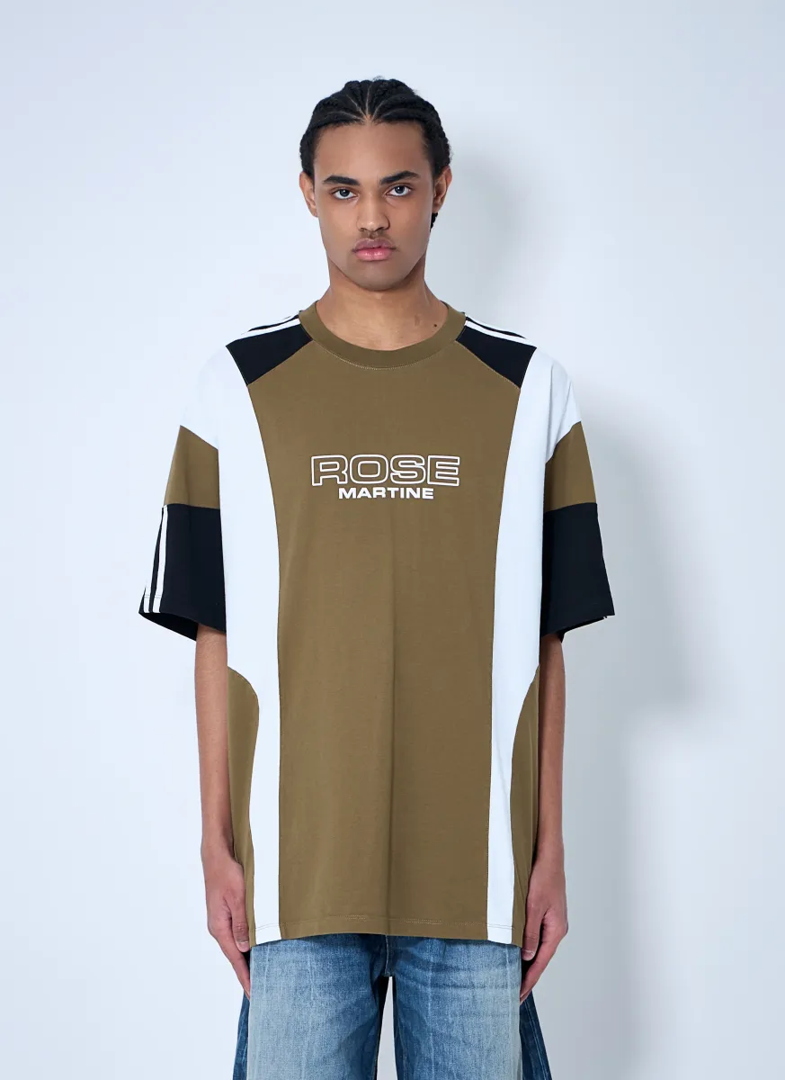 Oversized Panelled T-Shirt