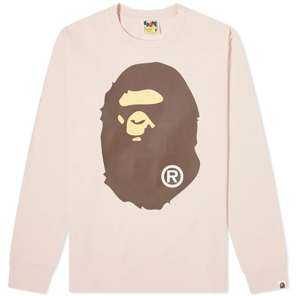 Long Sleeve Big Ape Head T-Shirt