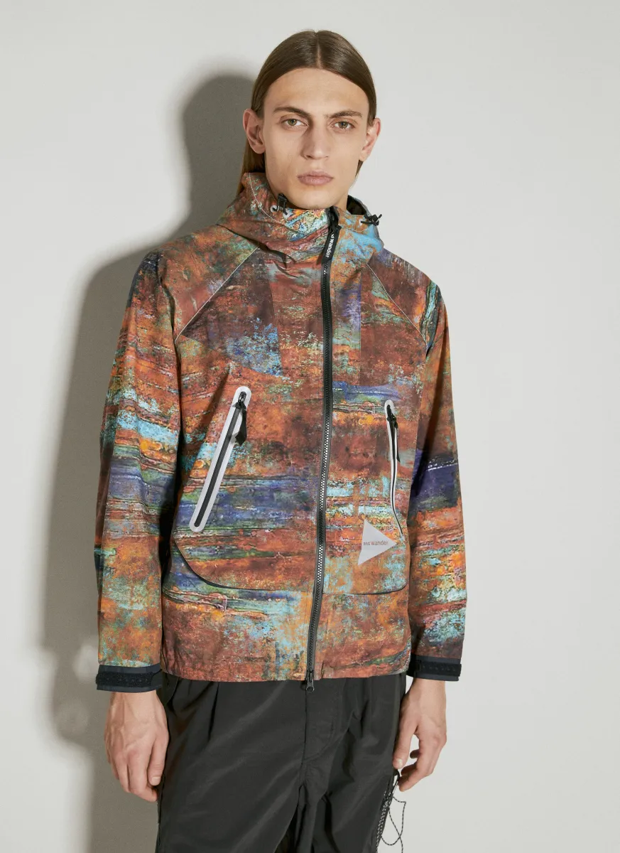 Pertex Printed Rain Jacket