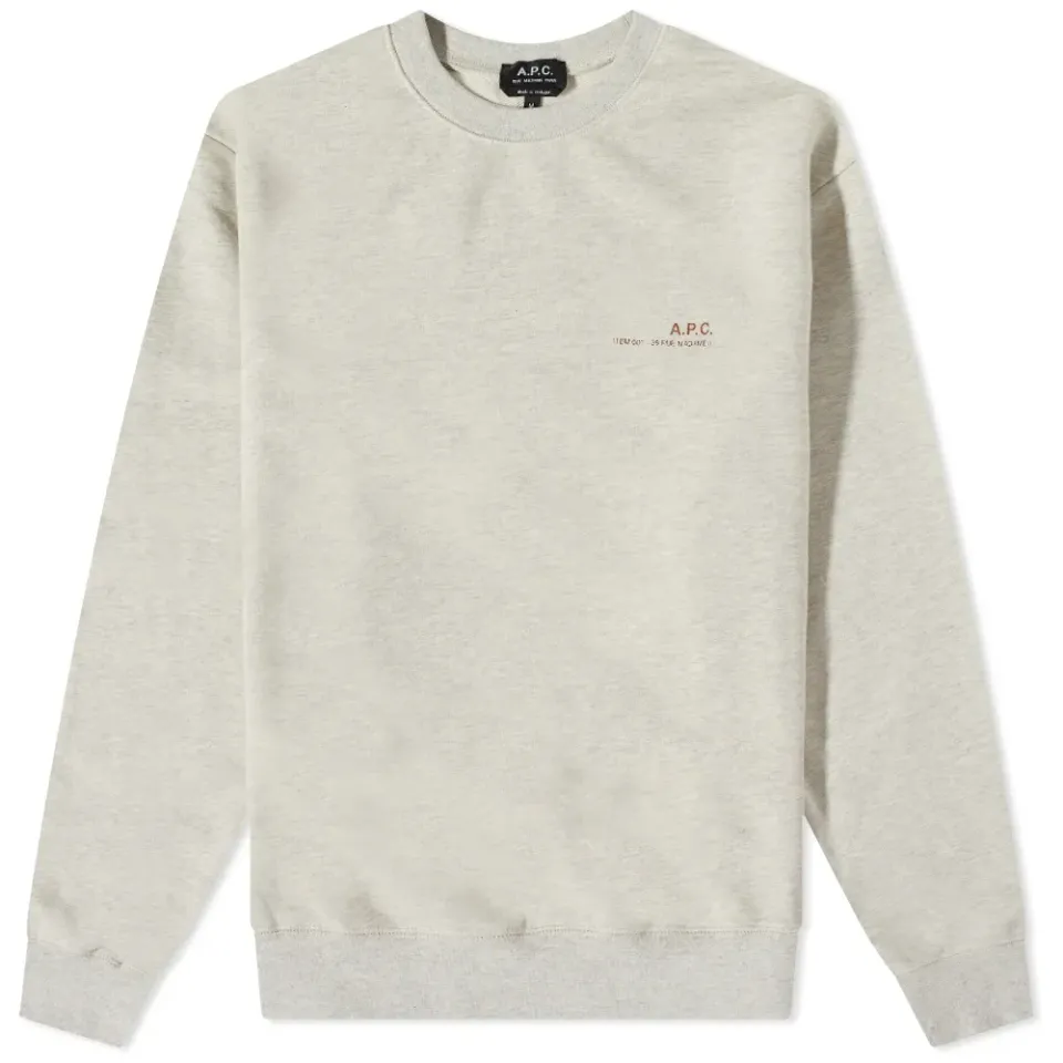 A.P.C. Item Logo Crew Sweat