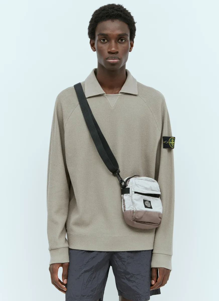 Logo Patch Crossbody Bag