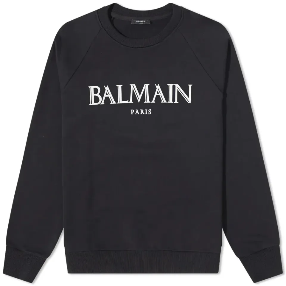 Rubber Logo Crew Sweat