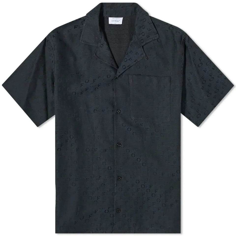 Logo Jacquard Vacation Shirt