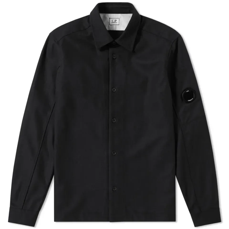 Felt Arm Lens Overshirt
