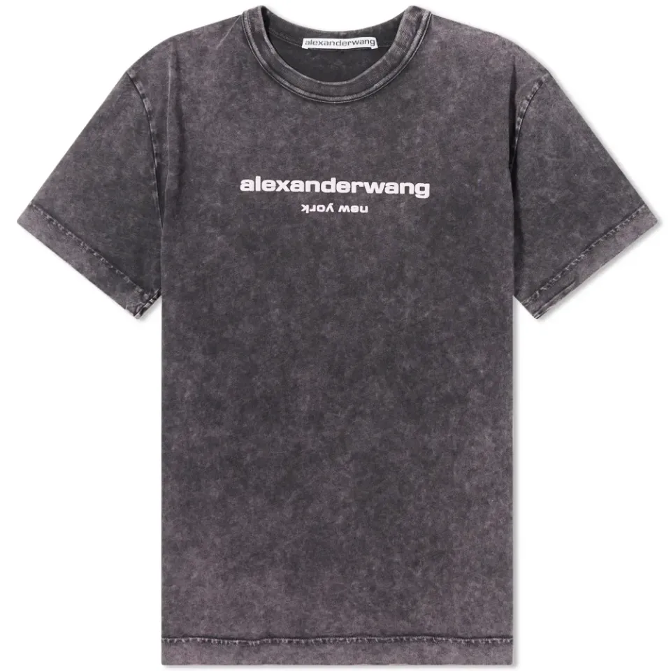 Acid Wash Classic Logo T-Shirt