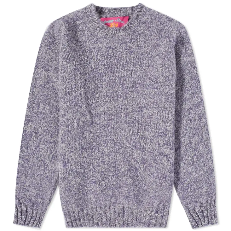 Howlin' Shaggy Bear Crew Knit