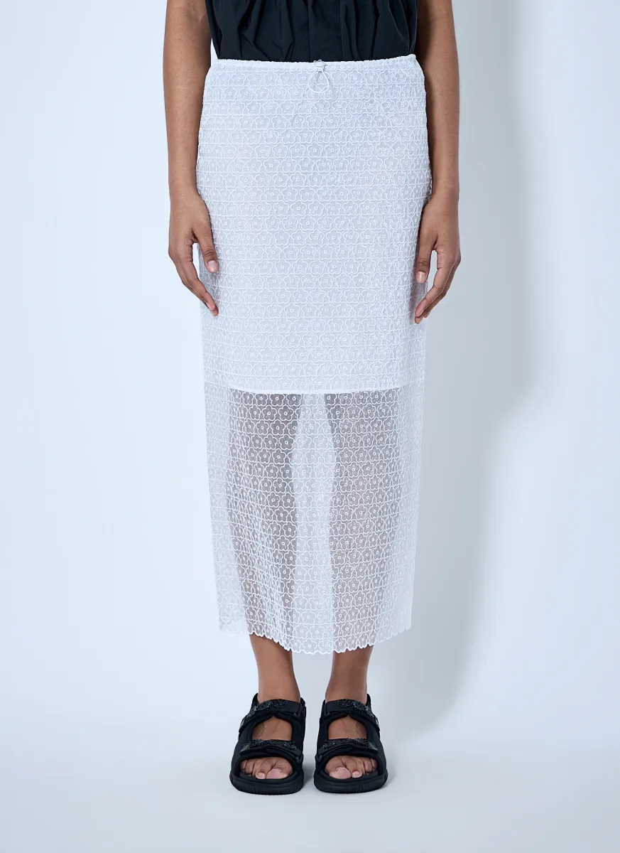 Cbdonna Skirt Windflower Emb
