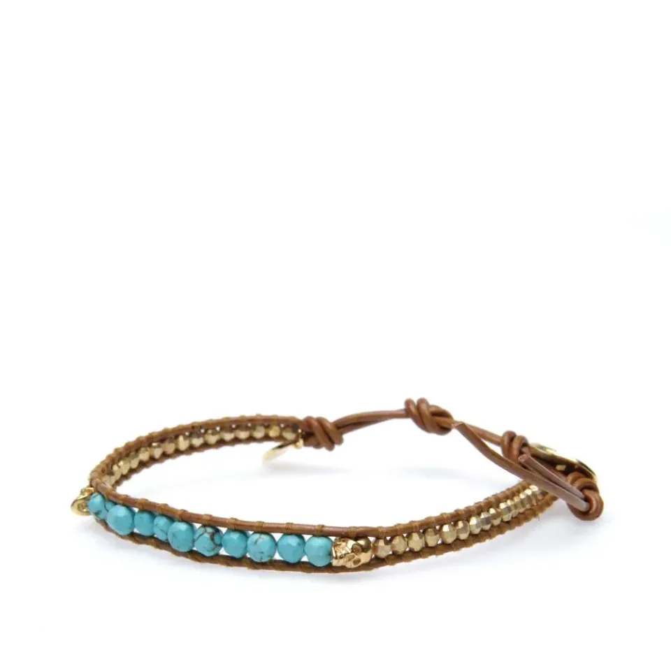 SOPHNET. x Chan Luu Skull Bracelet