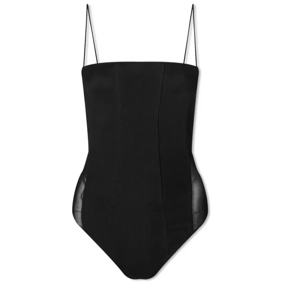Mesh Corset Bodysuit