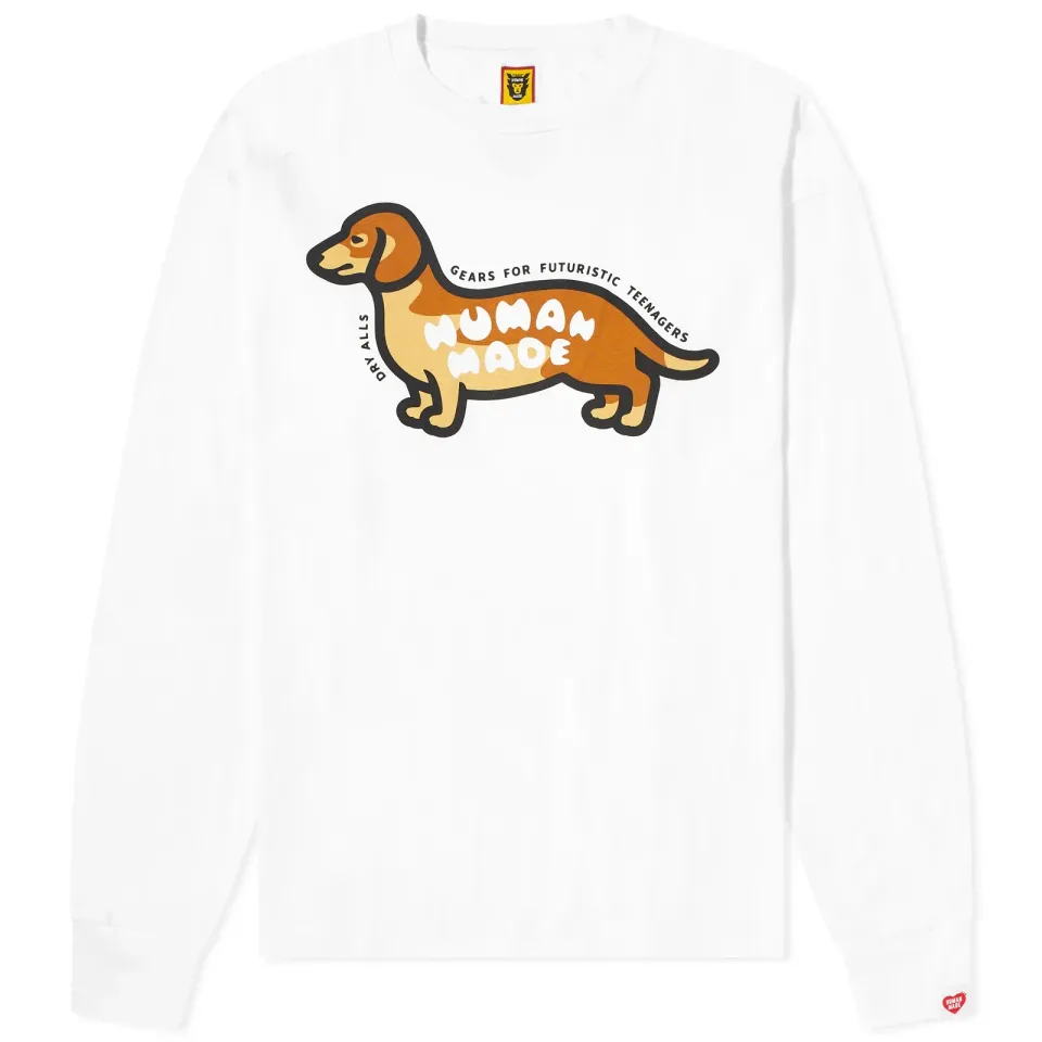 Long Sleeve Sausage Dog T-Shirt