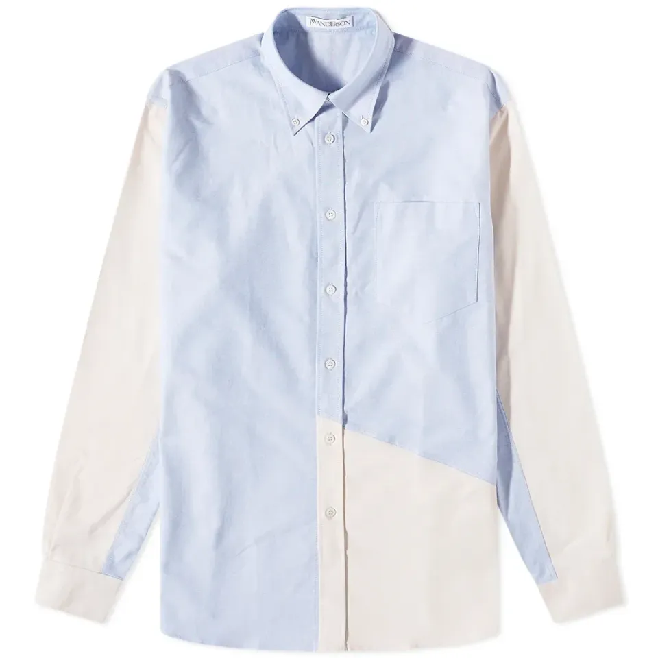 Classic Fit Patchwork Shirt