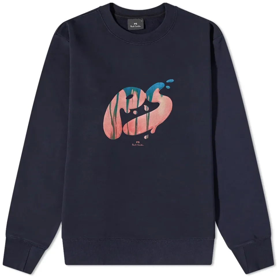 Drip Logo Crew Sweat