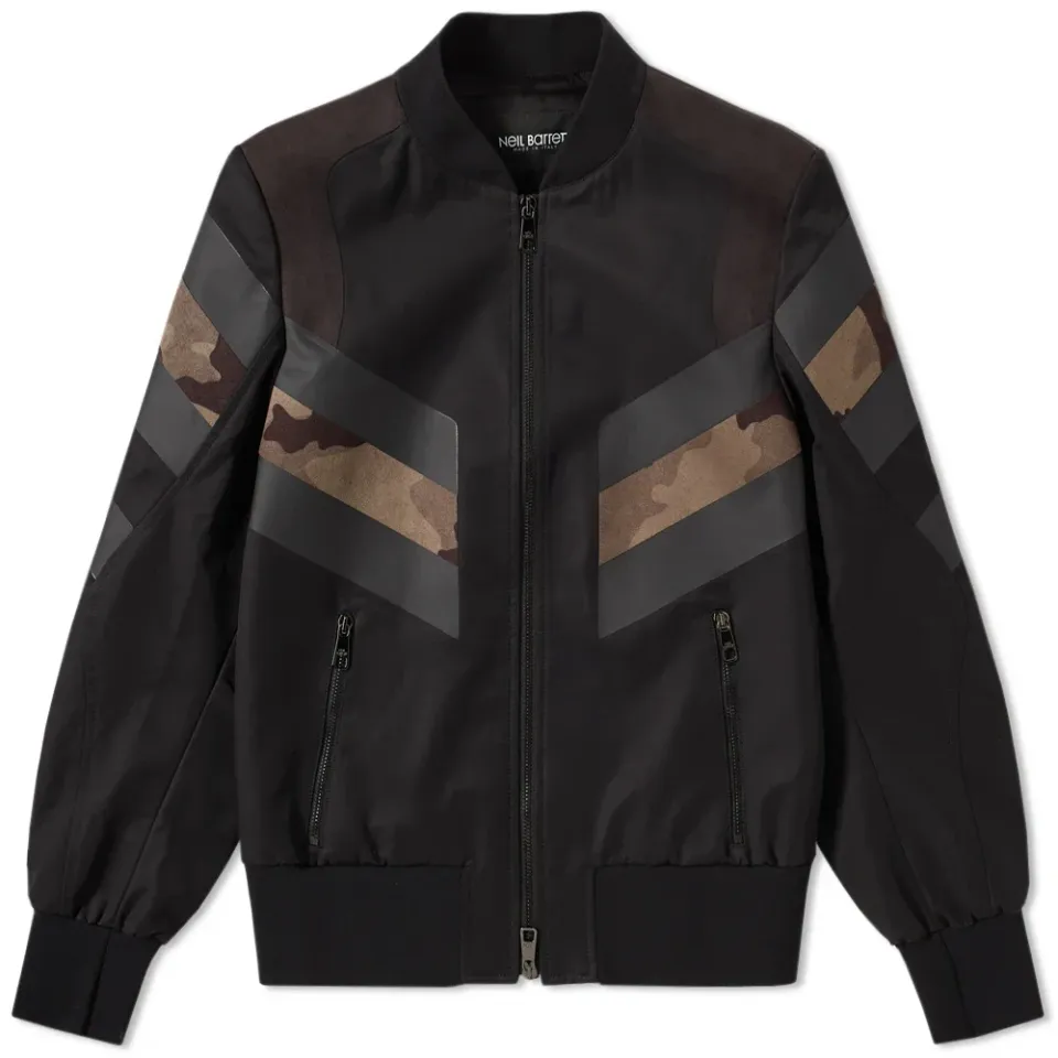 Tech Bonded Bomber Jacket