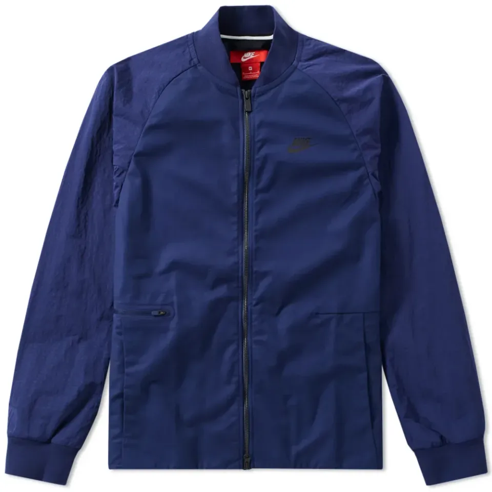 Woven Varsity Jacket