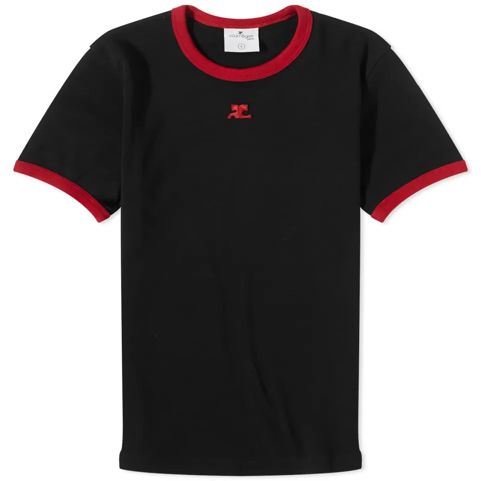 Courrèges Contrast T-Shirt