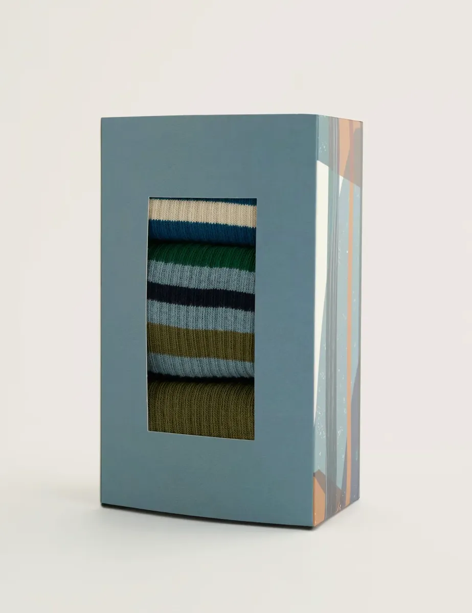 3 Pack Socks Multi