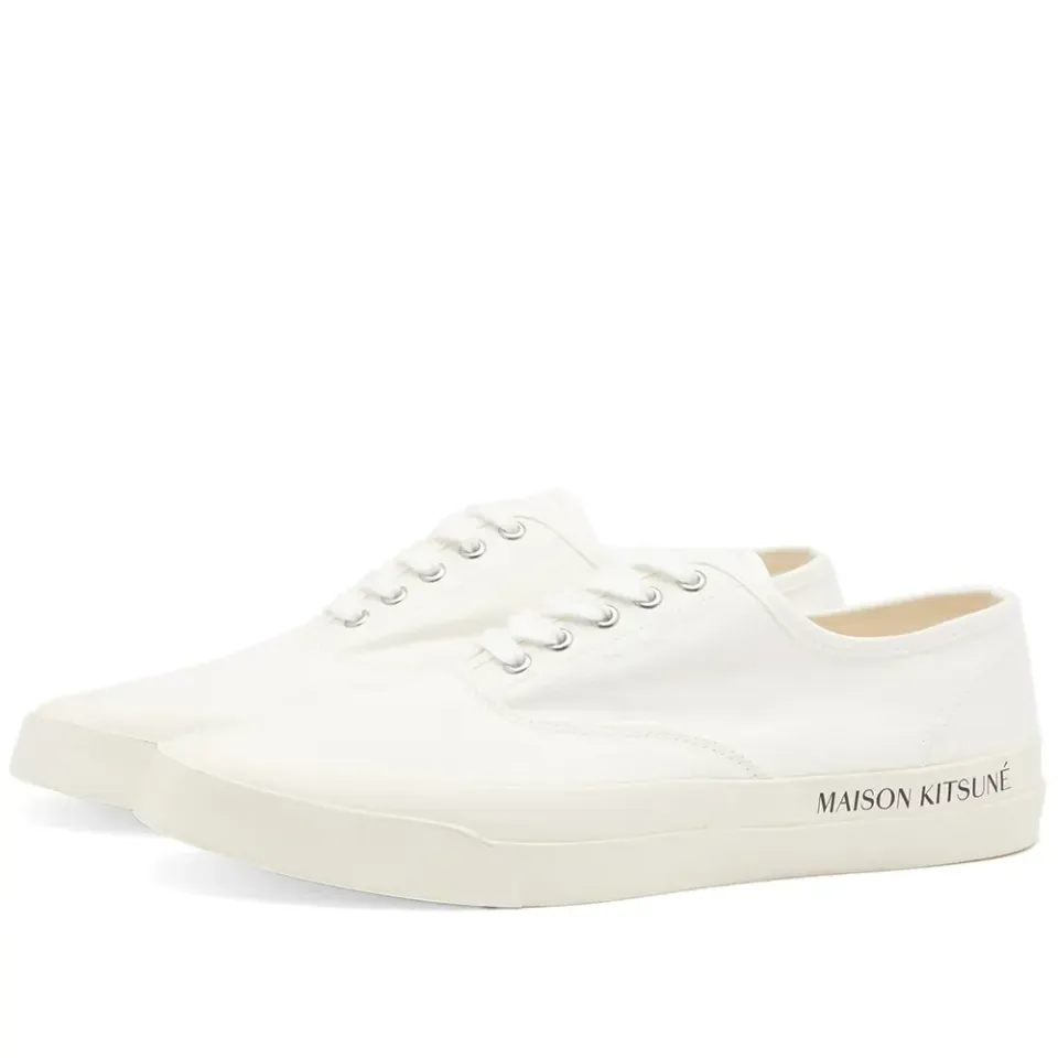Printed Sole Canvas Sneaker