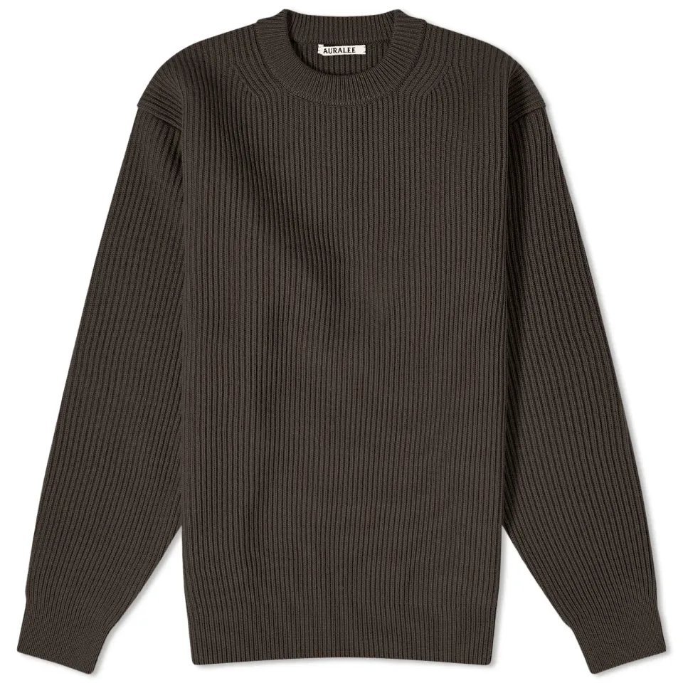 French Merino Rib Cardigan