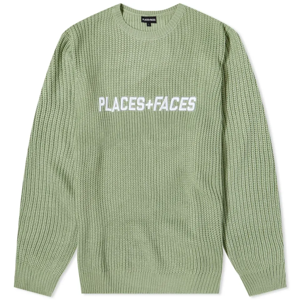 Heavy Knitted Crew Sweat