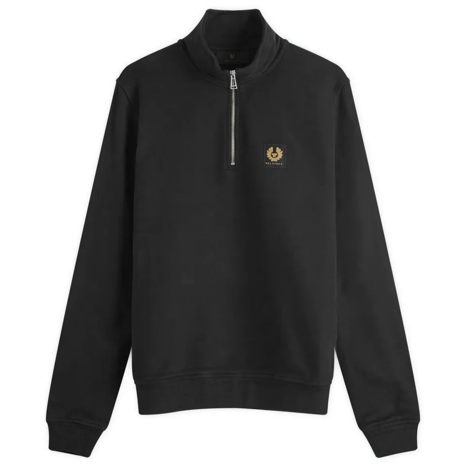 Patch Quarter Zip Sweat