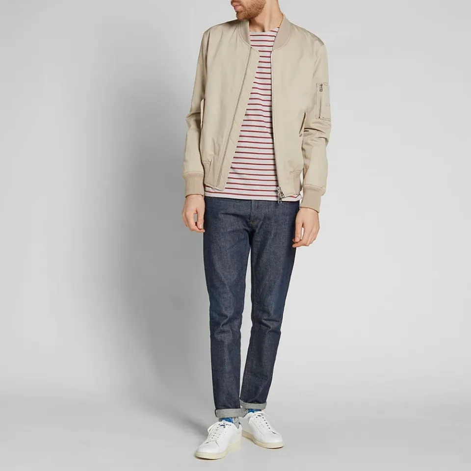 A.P.C. Long Sleeve Joey Stripe Tee