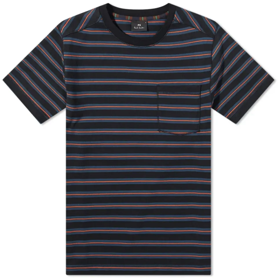 Pocket Striped Tee
