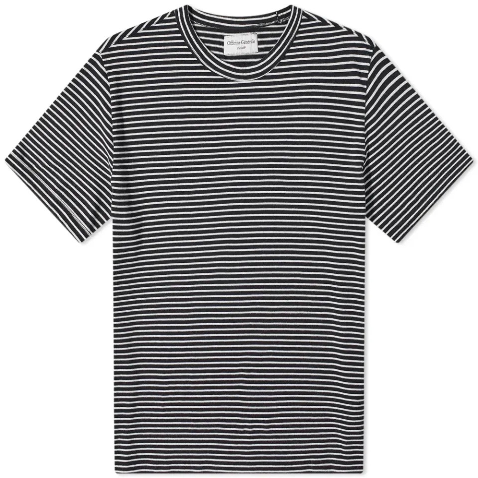 Officine Générale Stripe T-Shirt
