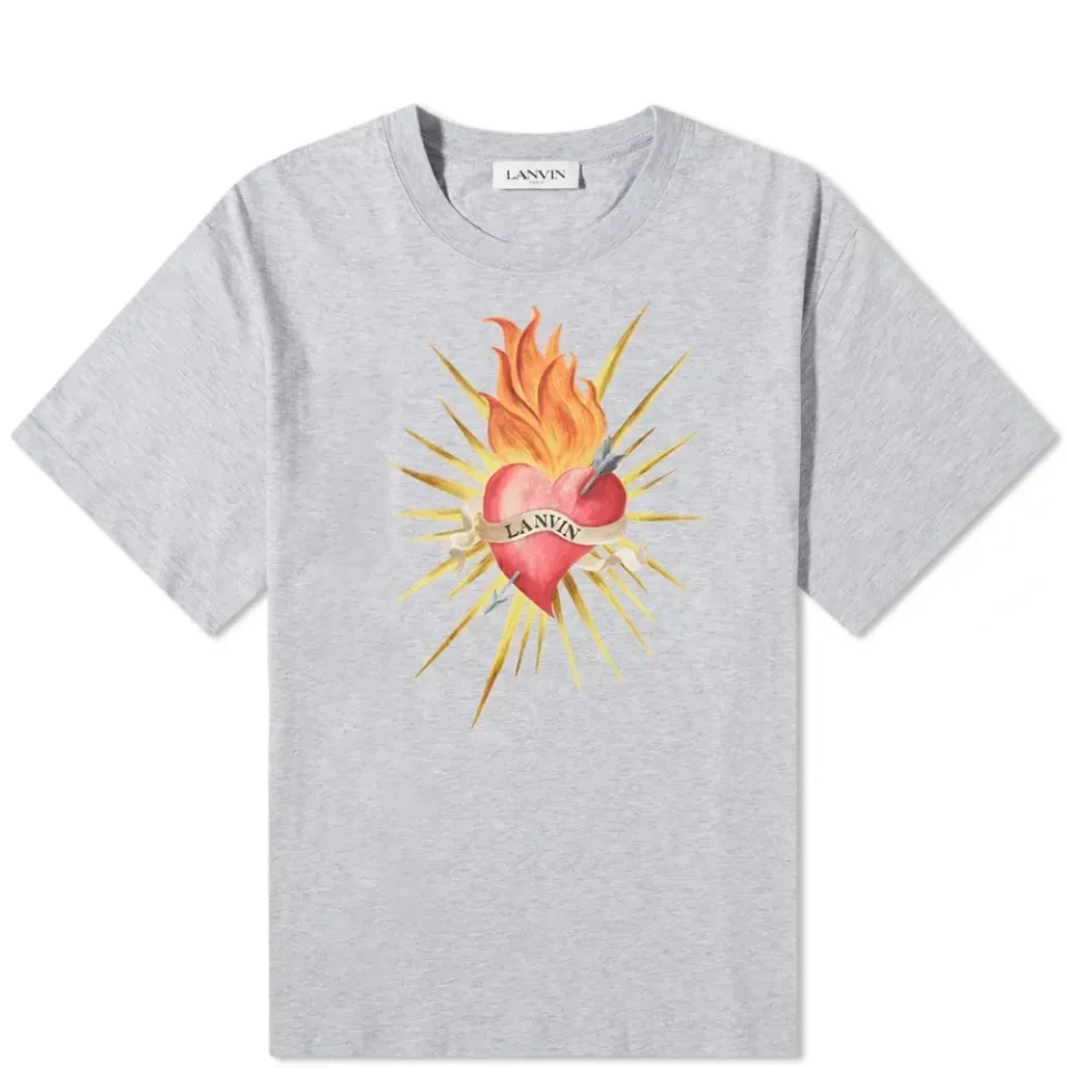 Oversized Heart Logo T-Shirt