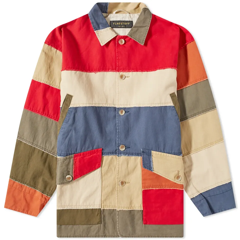 Patch Work Safari Jacket