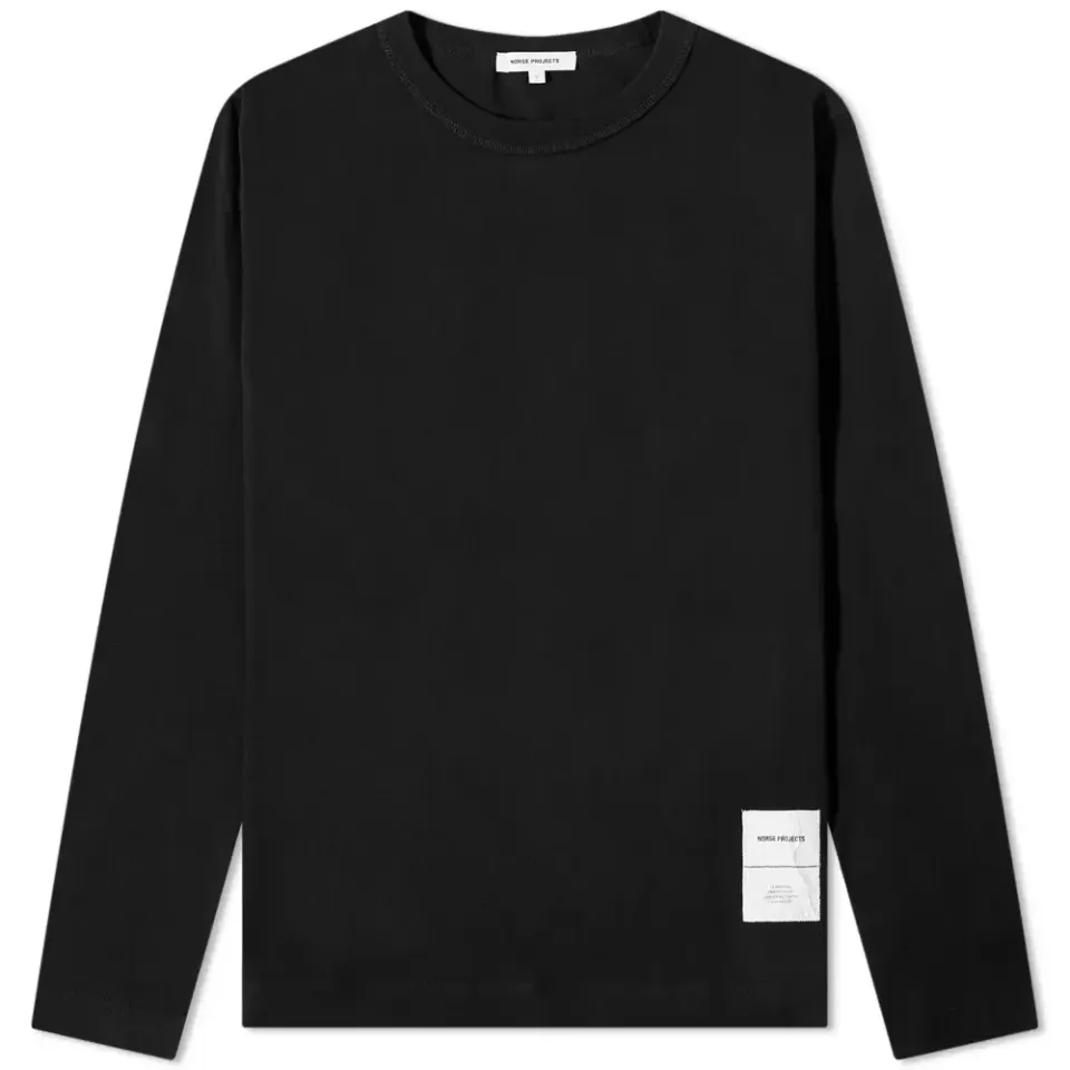 Long Sleeve Holger Tab Series Logo T-Shirt