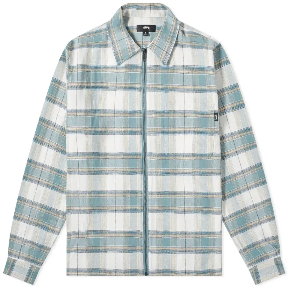 Heritage Plaid Zip Shirt