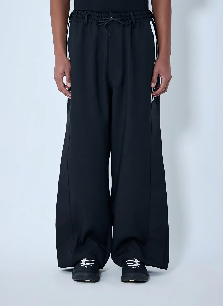 Drawstring Wide-Leg Pants