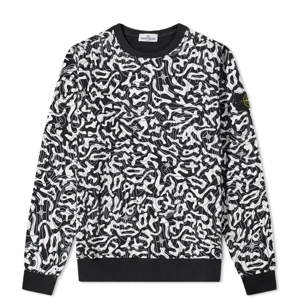 Map Camo Crew Sweat