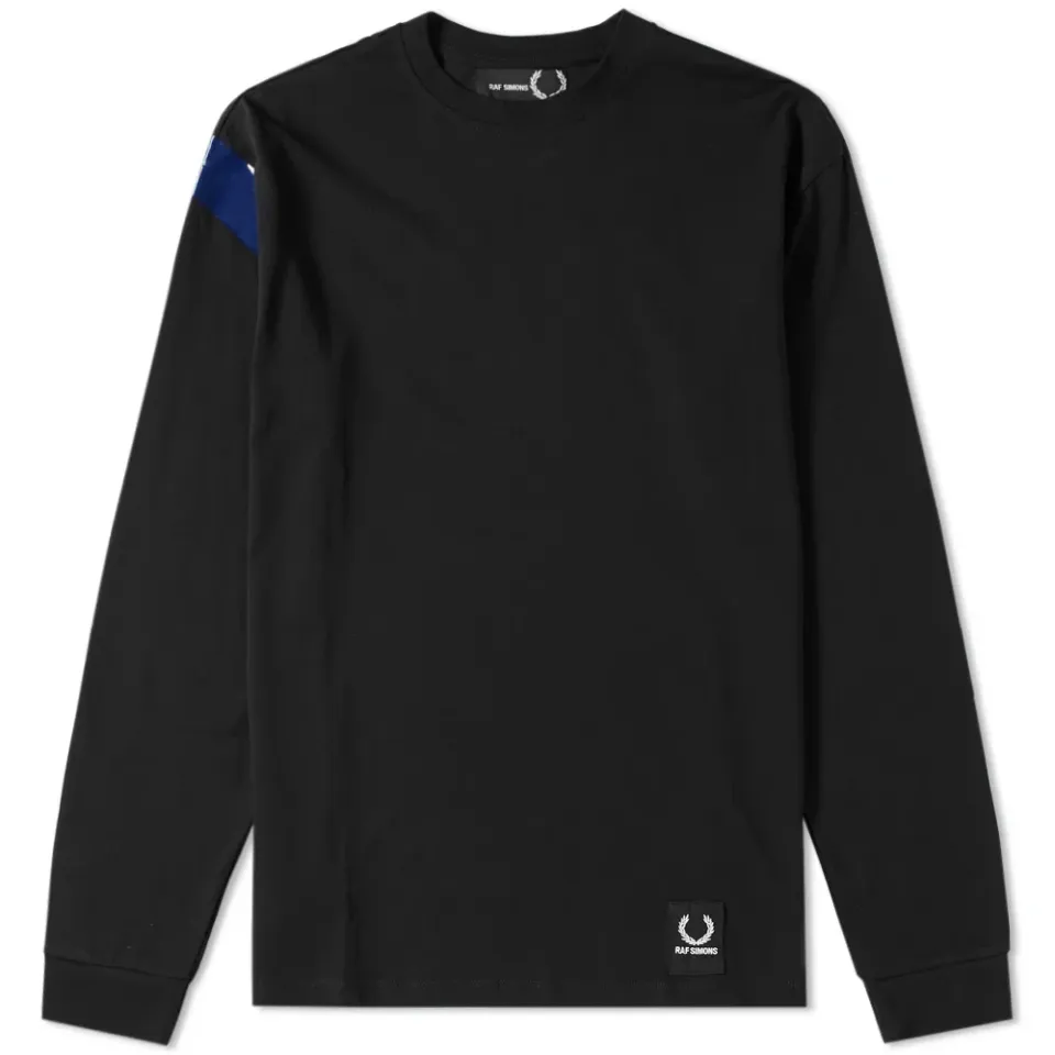 Long Sleeve Tape Detail Tee