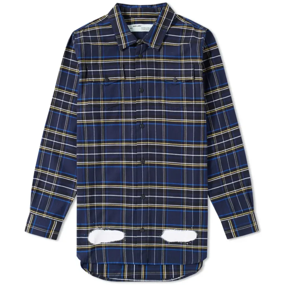 Diagonals Spray Check Shirt