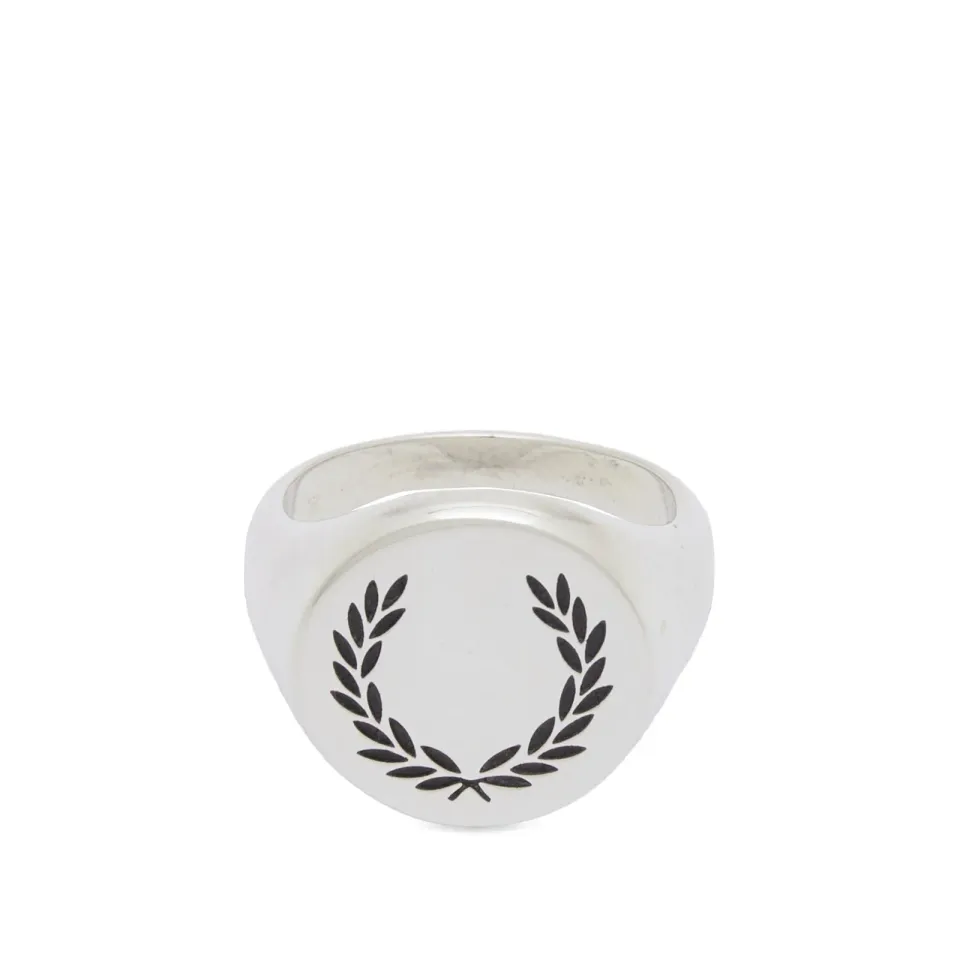 Laurel Wreath Signet Ring