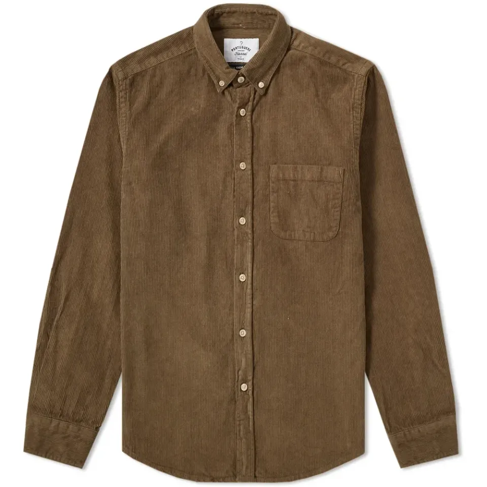 Lobo Button Down Corduroy Shirt