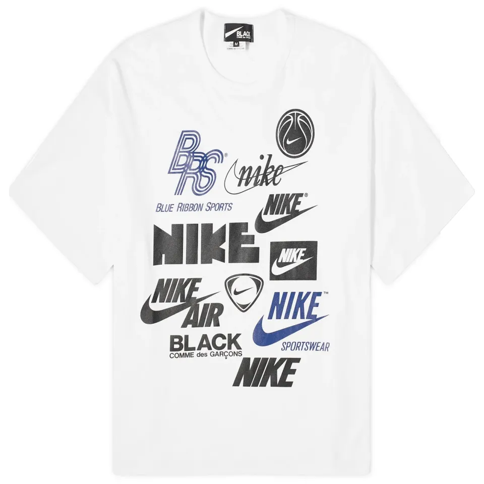 x Nike Oversized Logos Print Tee