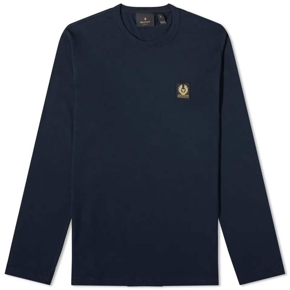 Long Sleeve Patch Logo T-Shirt