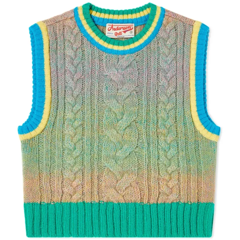 Cable Knit Vest