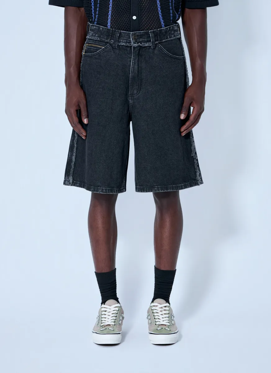 Five Pocket Denim Shorts