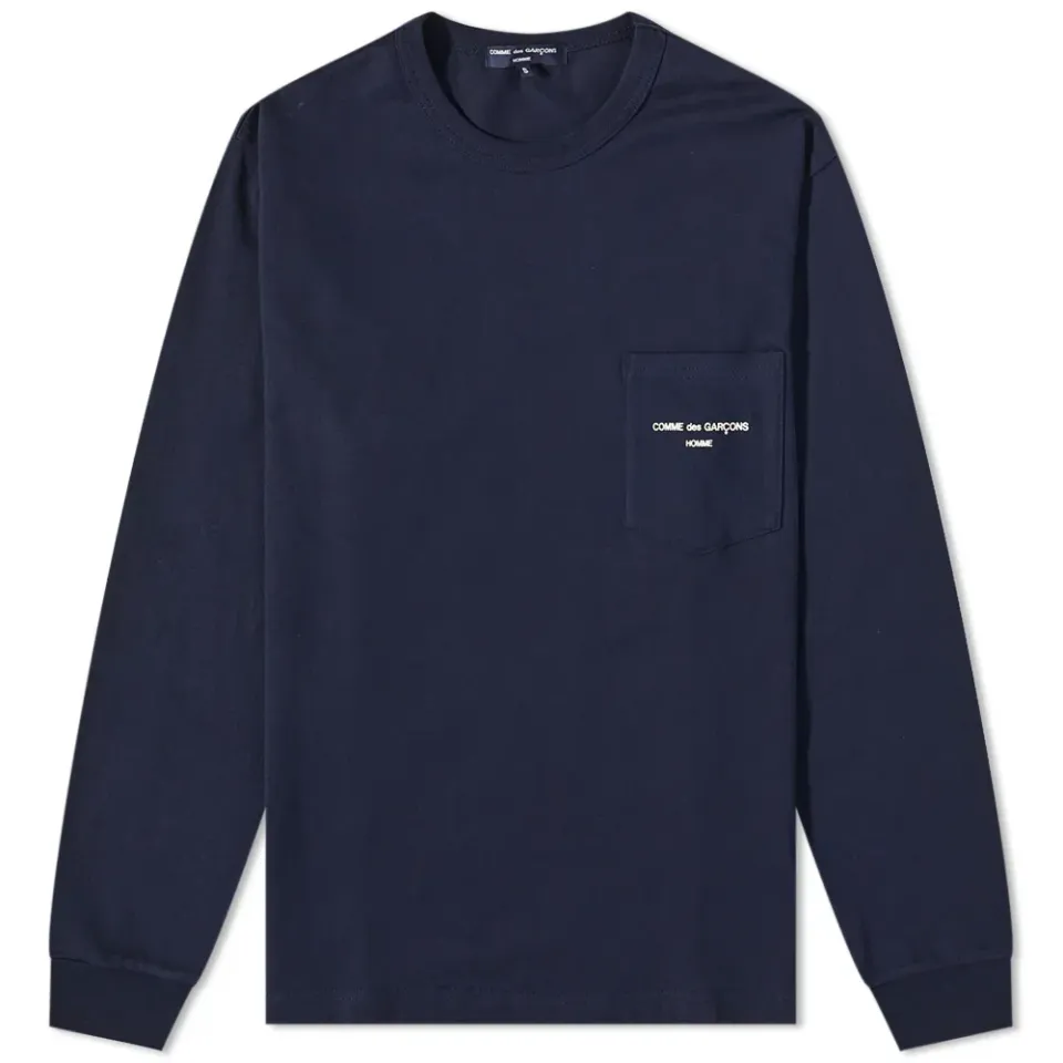 Long Sleeve Logo Pocket T-Shirt