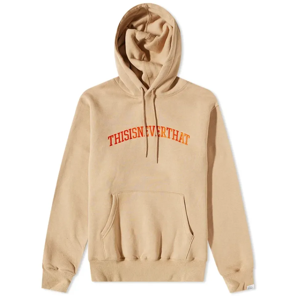 Arch-Logo Pop Over Hoodie