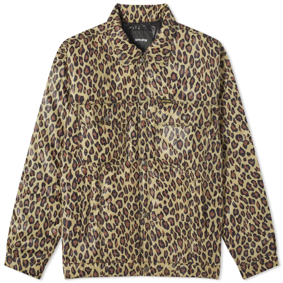 Nylon Oversized Trucker Jacket