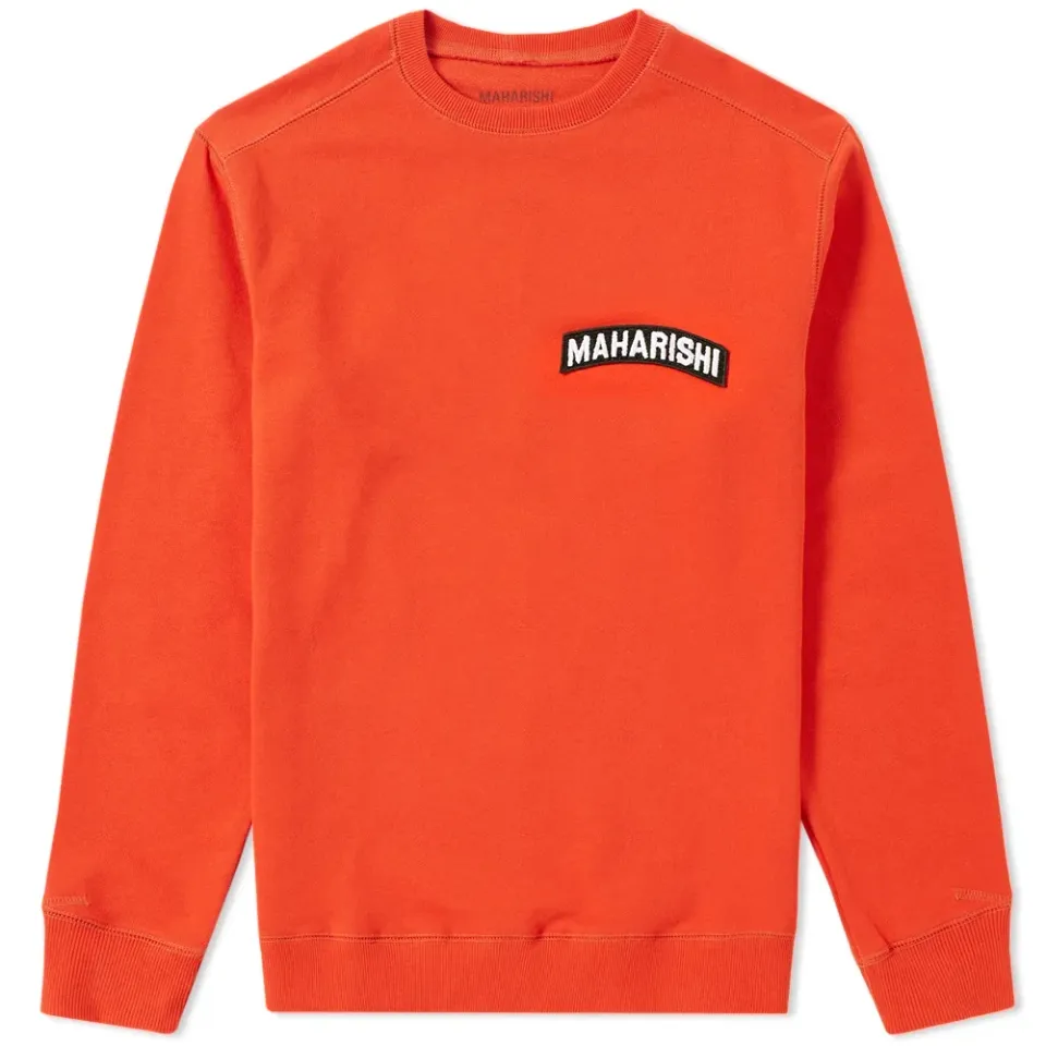 Collegiate Patch Crew Sweat