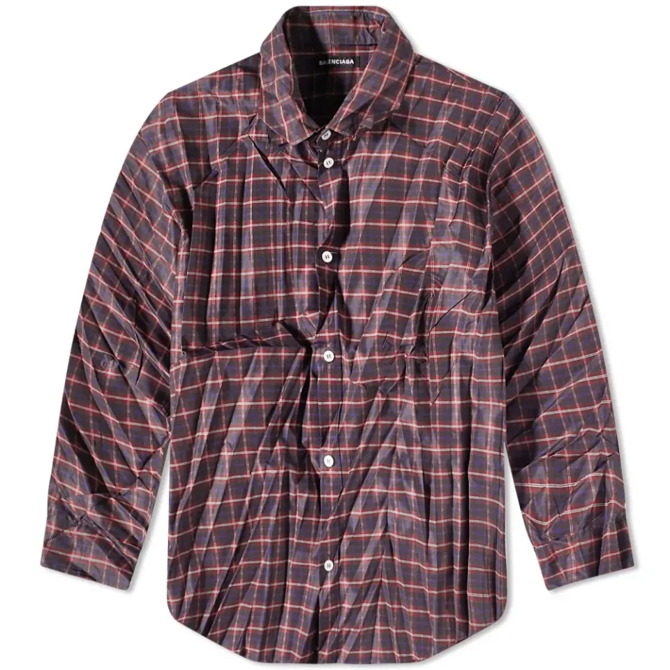 Shrunk Pleated Shirt