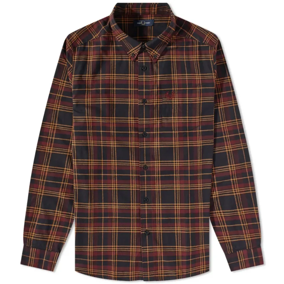 Authentic Brushed Twill Tartan Shirt