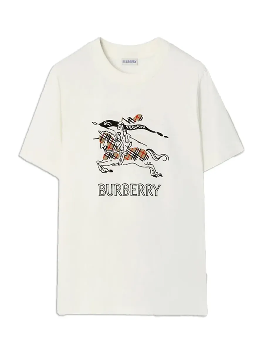 Women EKD Sketch Cotton T-shirt White