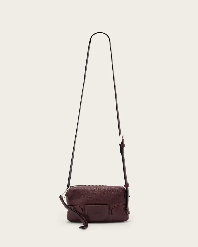 Ares Leather Crossbody Bag